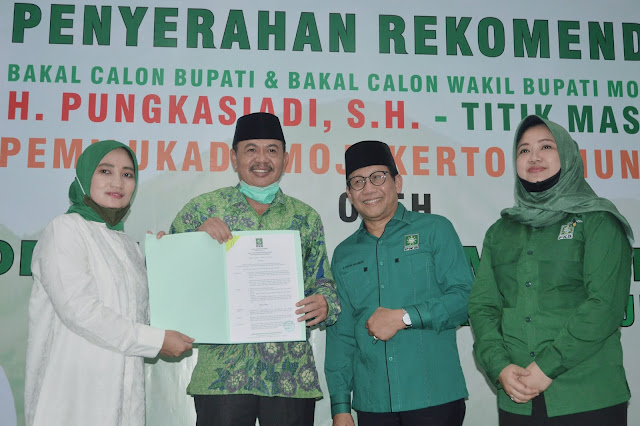 PKB Resmi Berikan Rekom pada Pungkasiadi - Titik, Jadi Total Ada 20 Kursi