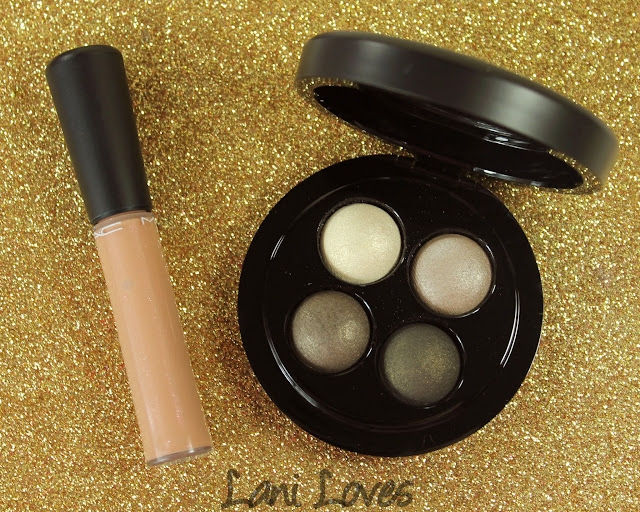 MAC Haute Dogs - Posh Pedigree Mineralize Eyeshadow x 4 and Lap Dog Mineralize Glass Swatches & Review