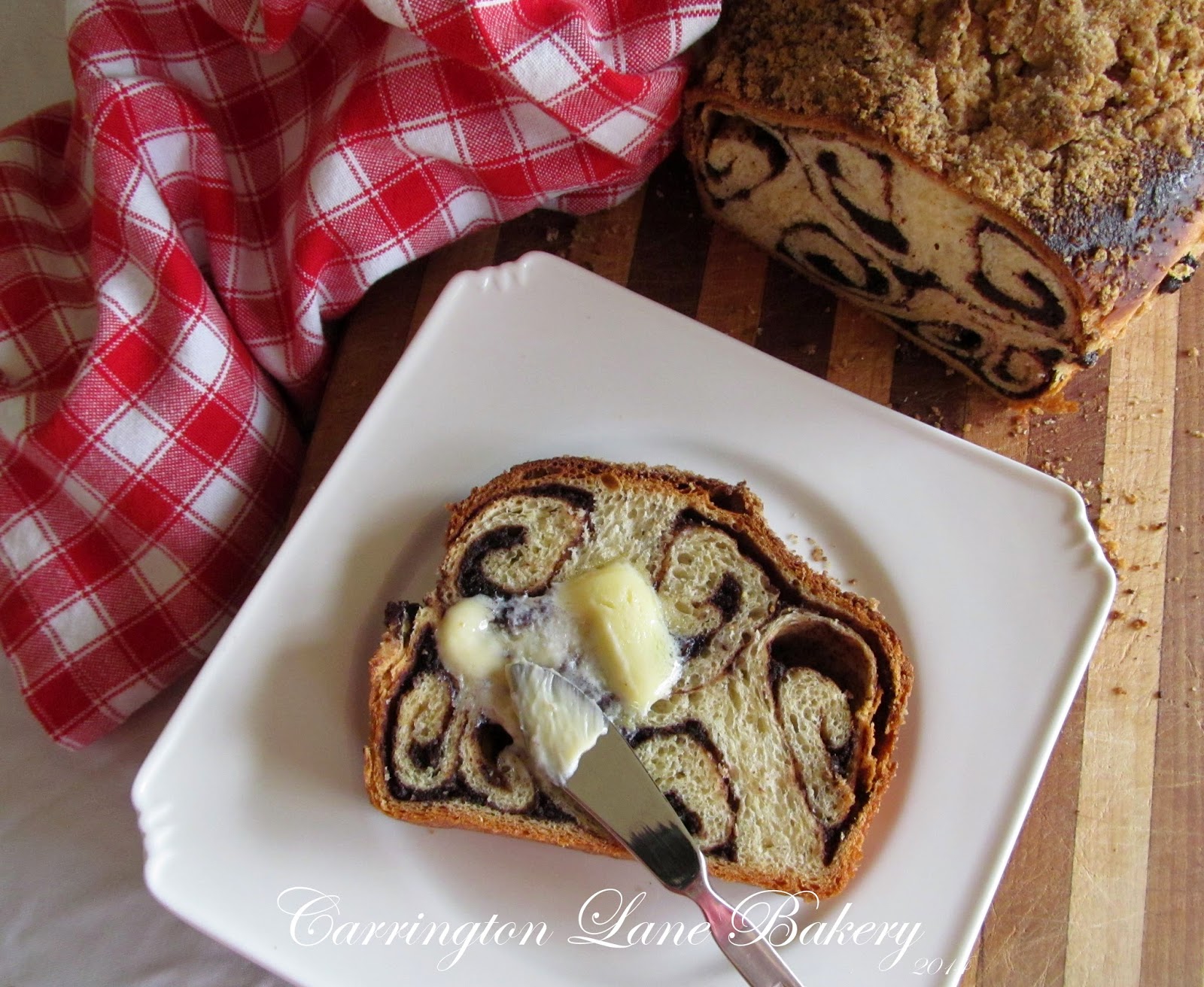 Carrington Lane Bakery: Chocolate Babka for World Baking Day