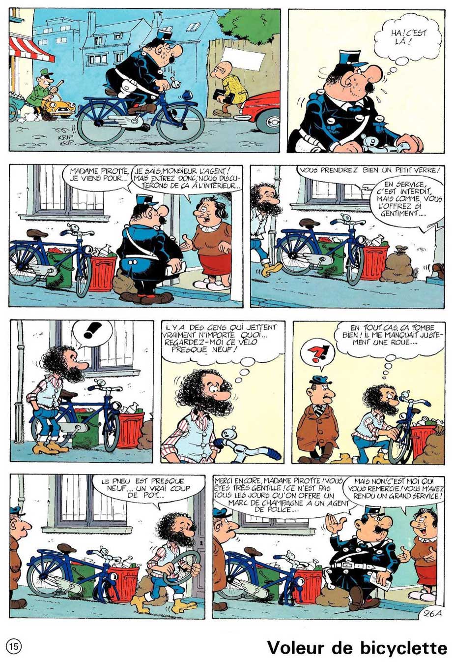 Vélo VTT avec Claude et MarieAnge VÉLO ET BD 1/2 QUAND LES HÉROS