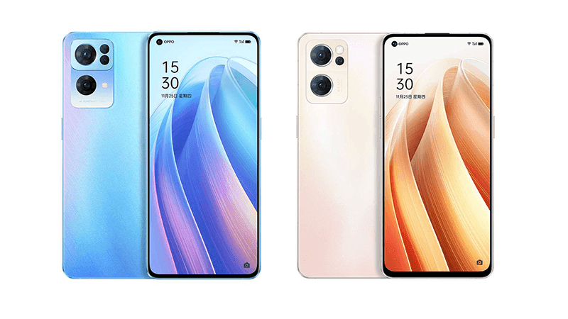 OPPO Reno7 series surfaces on JD.com with specs and renders