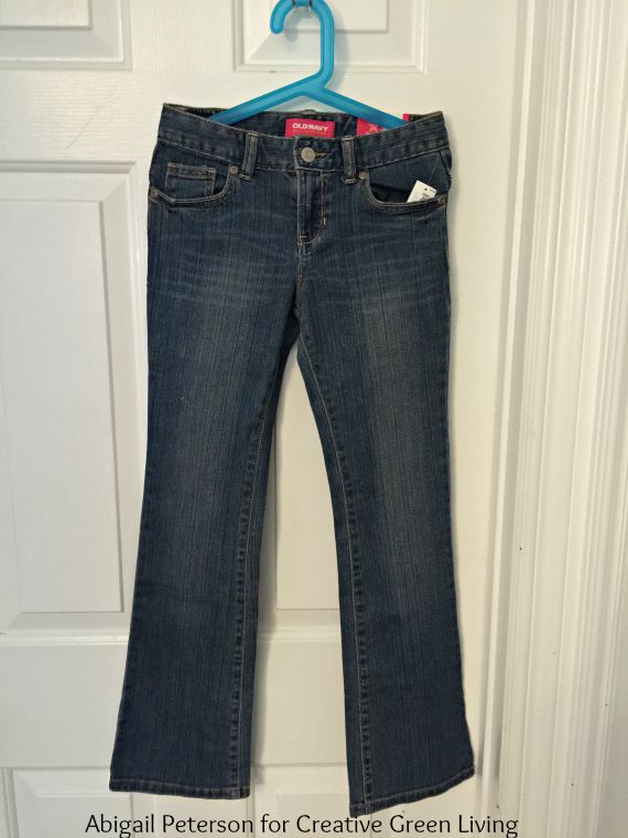 How to Make a DIY Jean Skirt Out of Denim Pants Creative Green Living