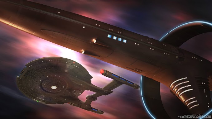 Vulcan Vessel Sh'ran and Enterprise NX-01