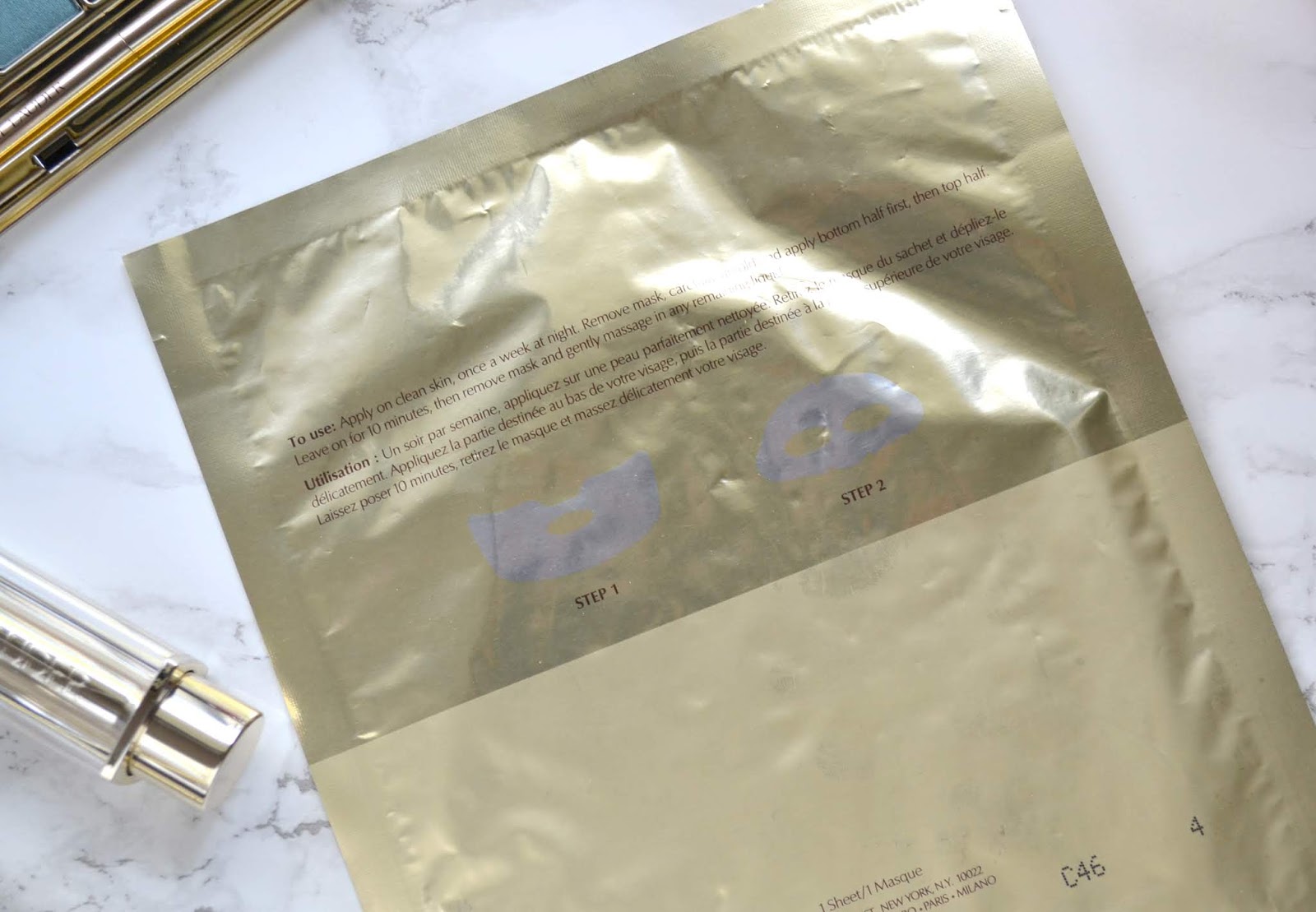 SHEET MASK | Estee Lauder Advanced Repair PowerFoil | Cosmetic Proof | Vancouver beauty, art and lifestyle blog