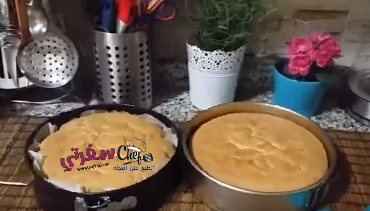 كعكة مروة الشافعي الإسفنجية