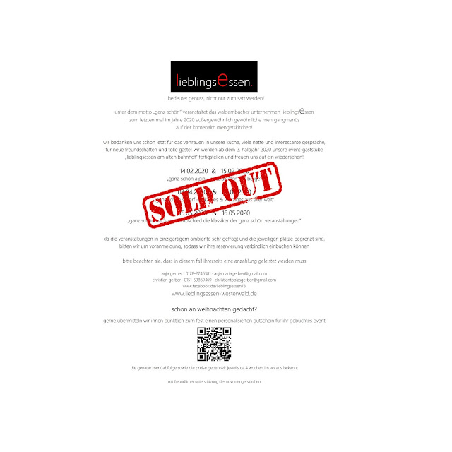 sold out