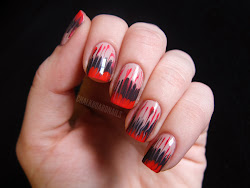 nail designs needle toothpick nails shredded drag easy pick tooth technique manicure dragging couch halloween effects lots