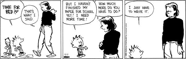 Calvin and hobbes essays