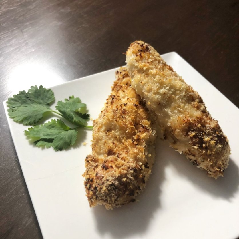 Abundance of Vegetables Air Fried Ranch Panko Chicken Tenders