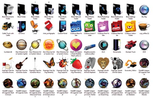 3d folder icons for windows 7 free download