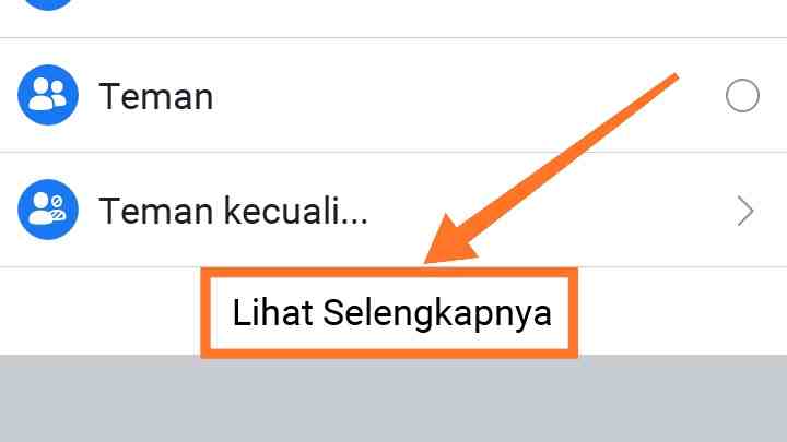 Cara menyembunyikan foto di fb android