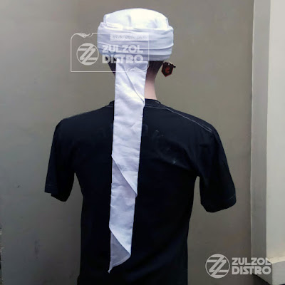 Sorban Imamah Permanen Putih