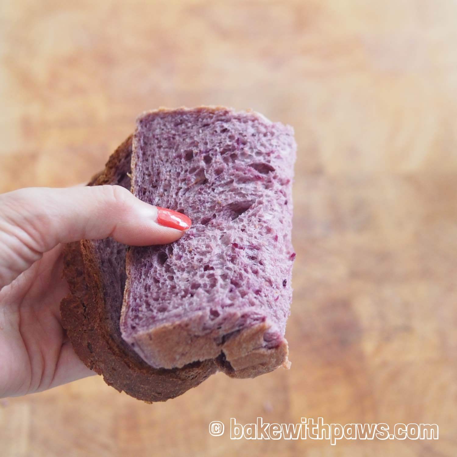 Purple Carrot Bread (Old Dough Method) BAKE WITH PAWS