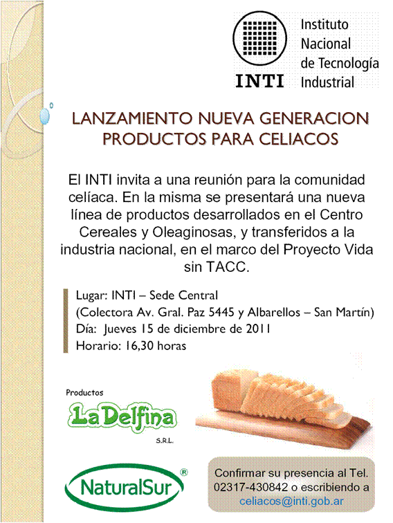 Maldito Gluten Argentina: Invitación lanzamiento nuevos productos para  celíacos