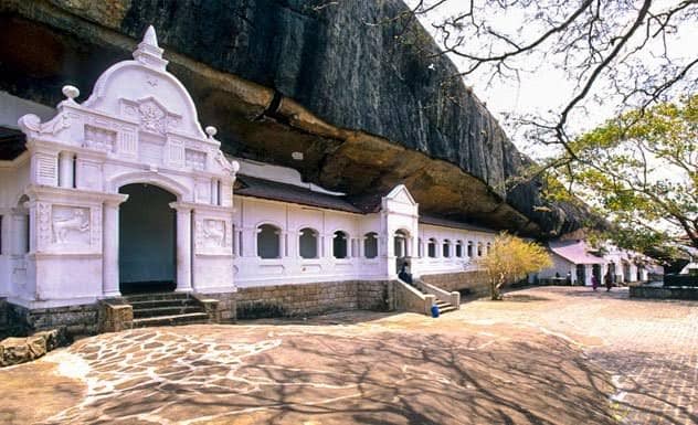 Candi Gua Dambulla Srilanka. 