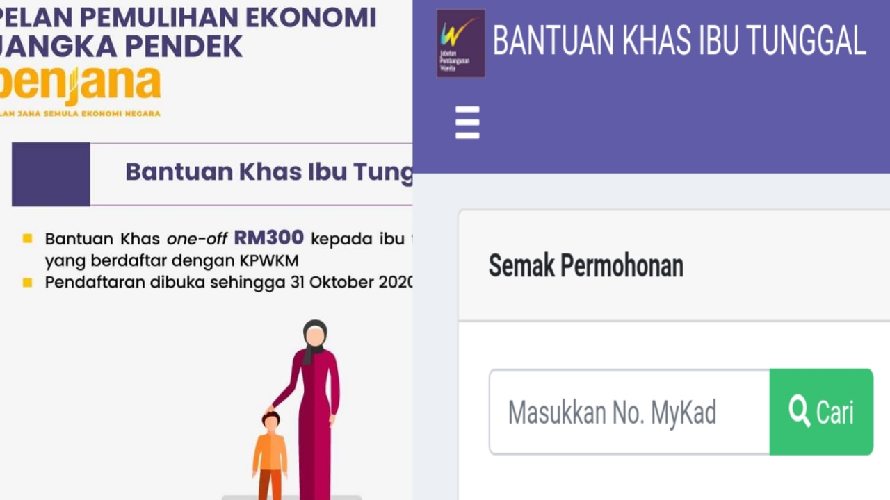 Bantuan untuk ibu tunggal 2021