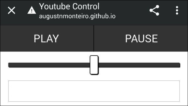 YouTube Control Phone