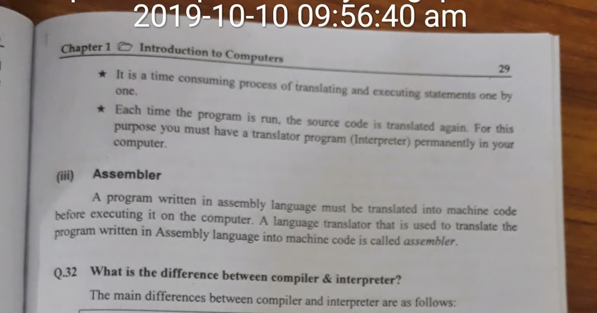 9th Class Computer Science Chapter 1 English Medium ~ Sadaqat Academy