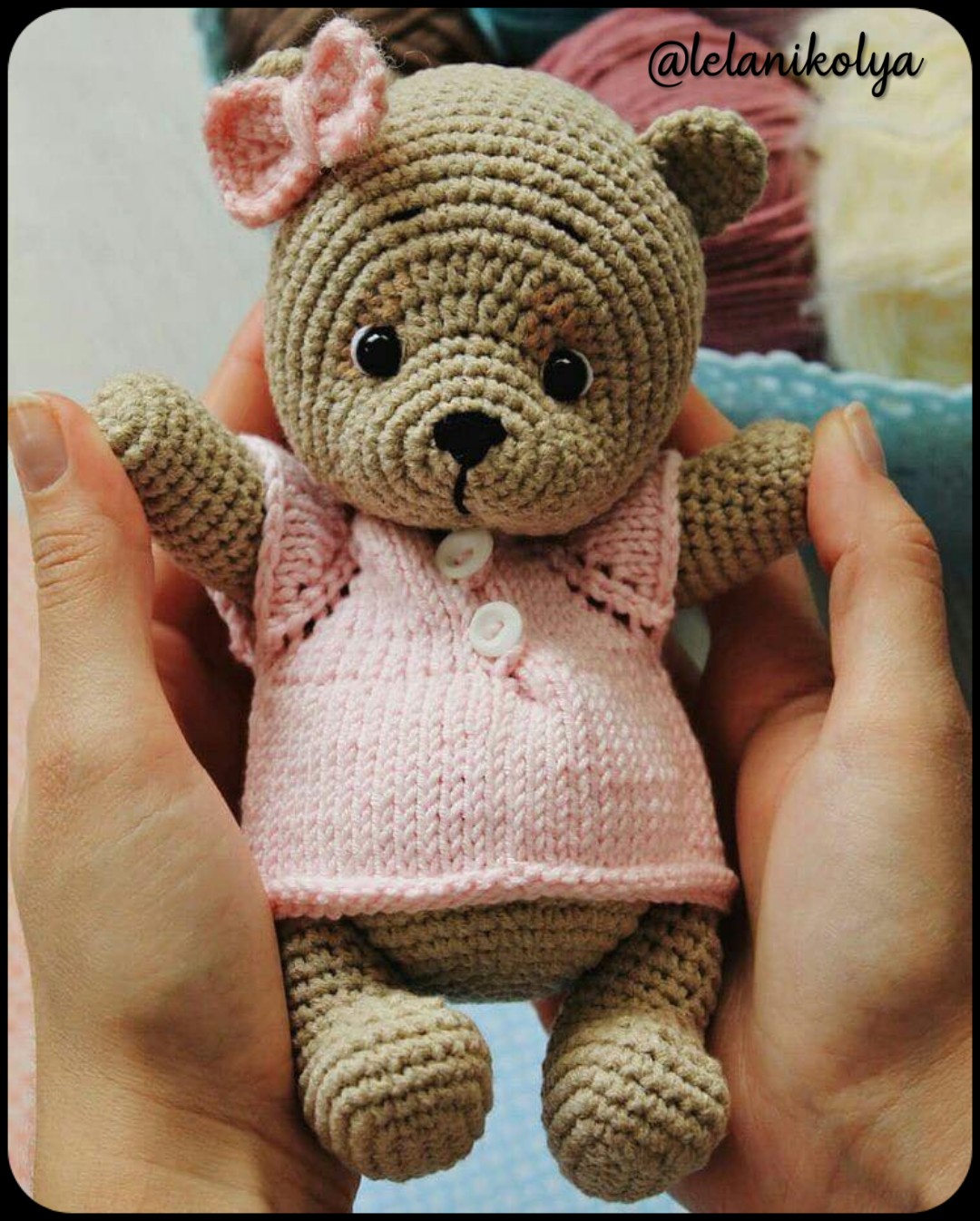 Samyelinin Örgüleri Mini Bear Free Pattern
