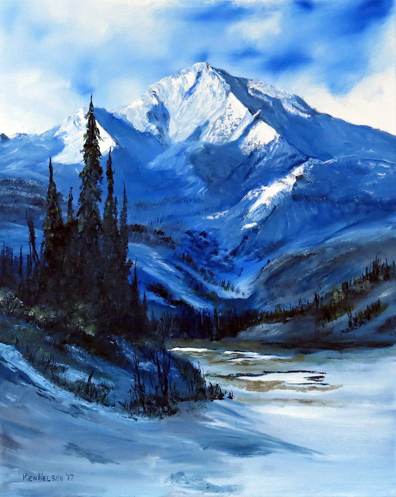 Alaskan Sourdough's Original Oil Paintings