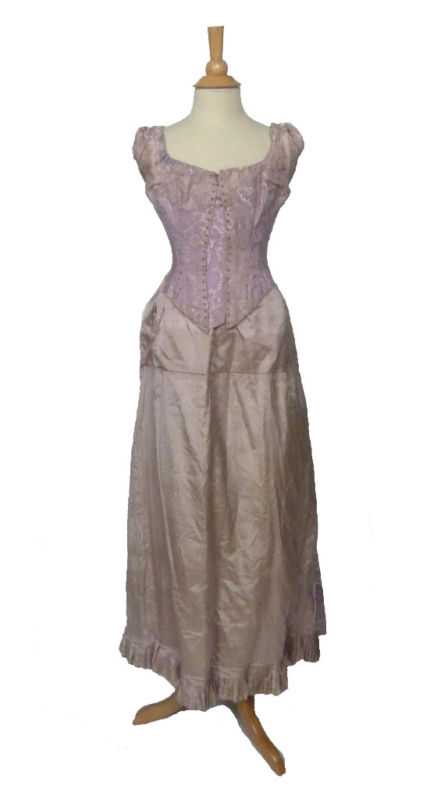 All The Pretty Dresses: Lilac Bustle Era Ball Gown