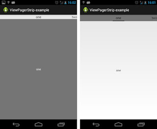 pagertitlestrip on viewpager pagertitlestrip on viewpager