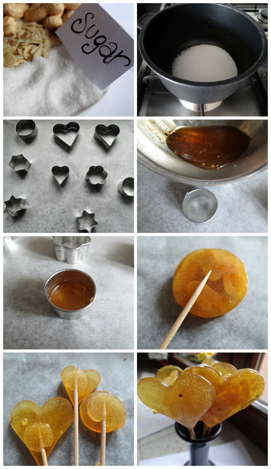 DIY Caramel Lollipops JUICY