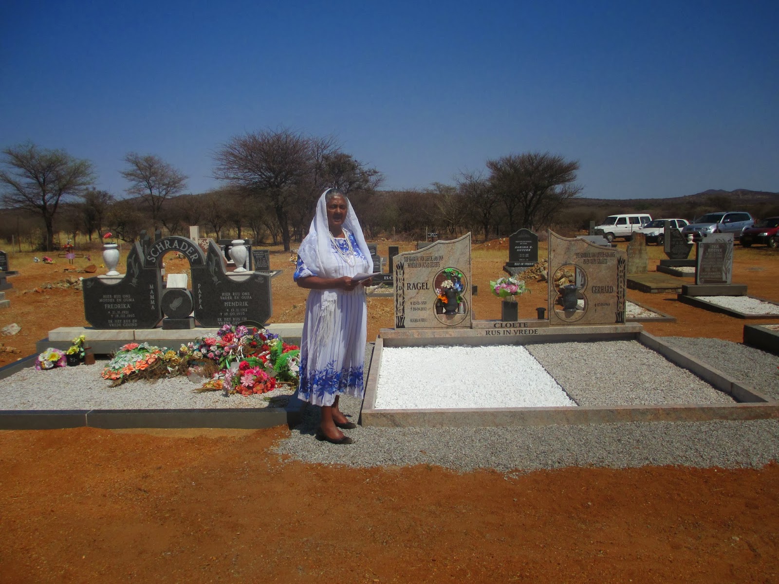 Loletta in Namibia A Tombstone Unveiling and Dedication