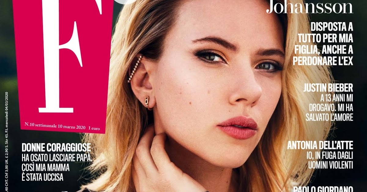 Scarlett Johansson – F. Magazine 03/10/2020 Issue