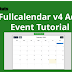 Fullcalendar v4 Add Event Tutorial