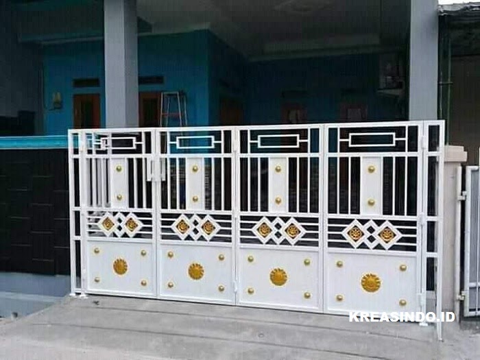 Rekomendasi 5 Model Pintu Pagar Besi Lipat yang Bagus Buat Dipilih