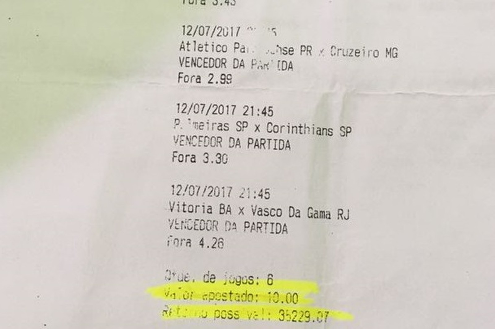 futebol e apostas