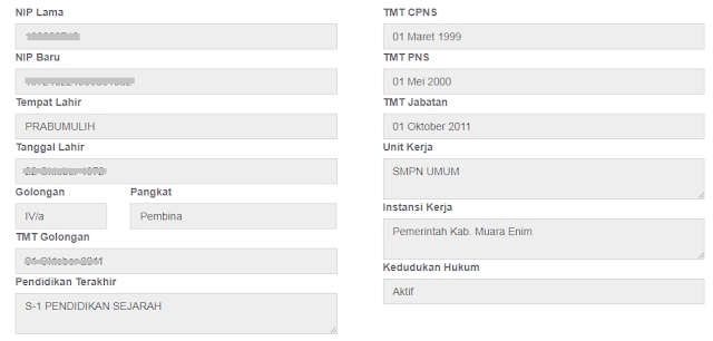 gambar apps bkn go id Cek Profil Data Pns Terbaru
