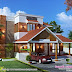 Beautiful Kerala home design in 2168 sq0ft