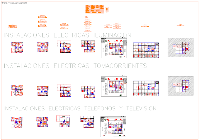 Electrical Installations and Boards [DWG]