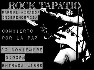 rock tapatío concierto por la paz