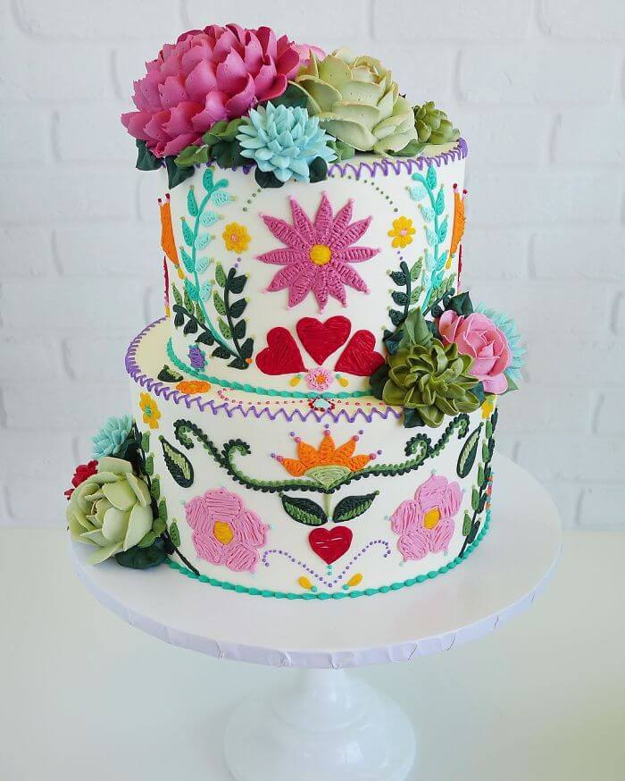 Delicious Cakes Look Like They’re Made Of Needle And Thread Delicious Cakes Look Like They’re Made Of Needle And Thread