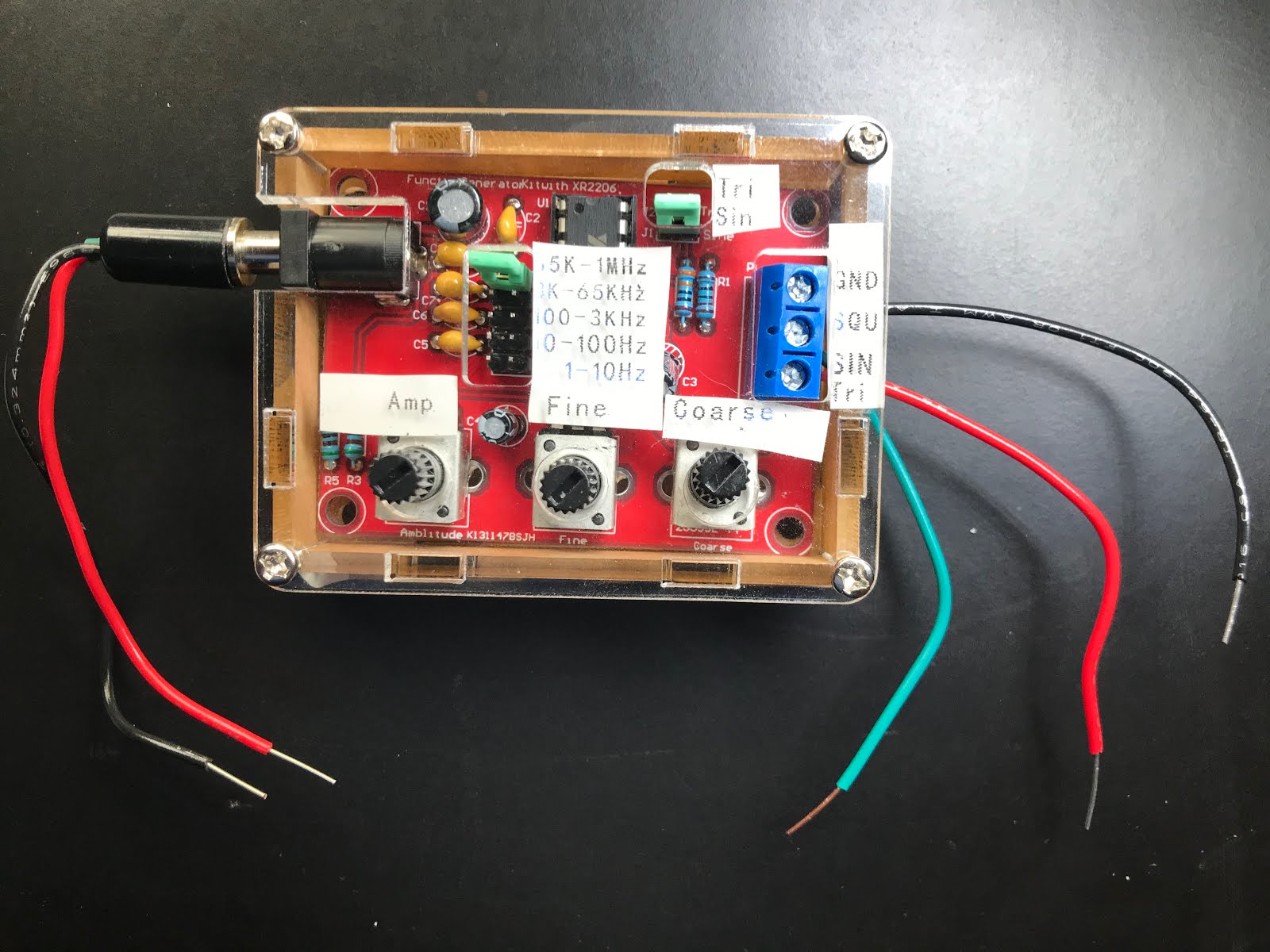 XR2206 Function Signal Generator DIY Kit
