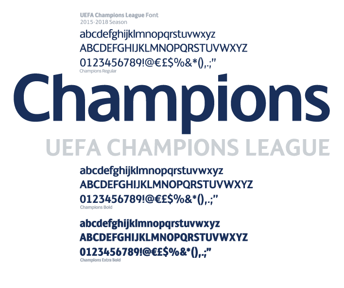 What is the champion font