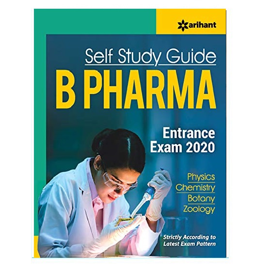 Arihant Self Study Guide B Pharma Entrance Exam 2020 English Medium