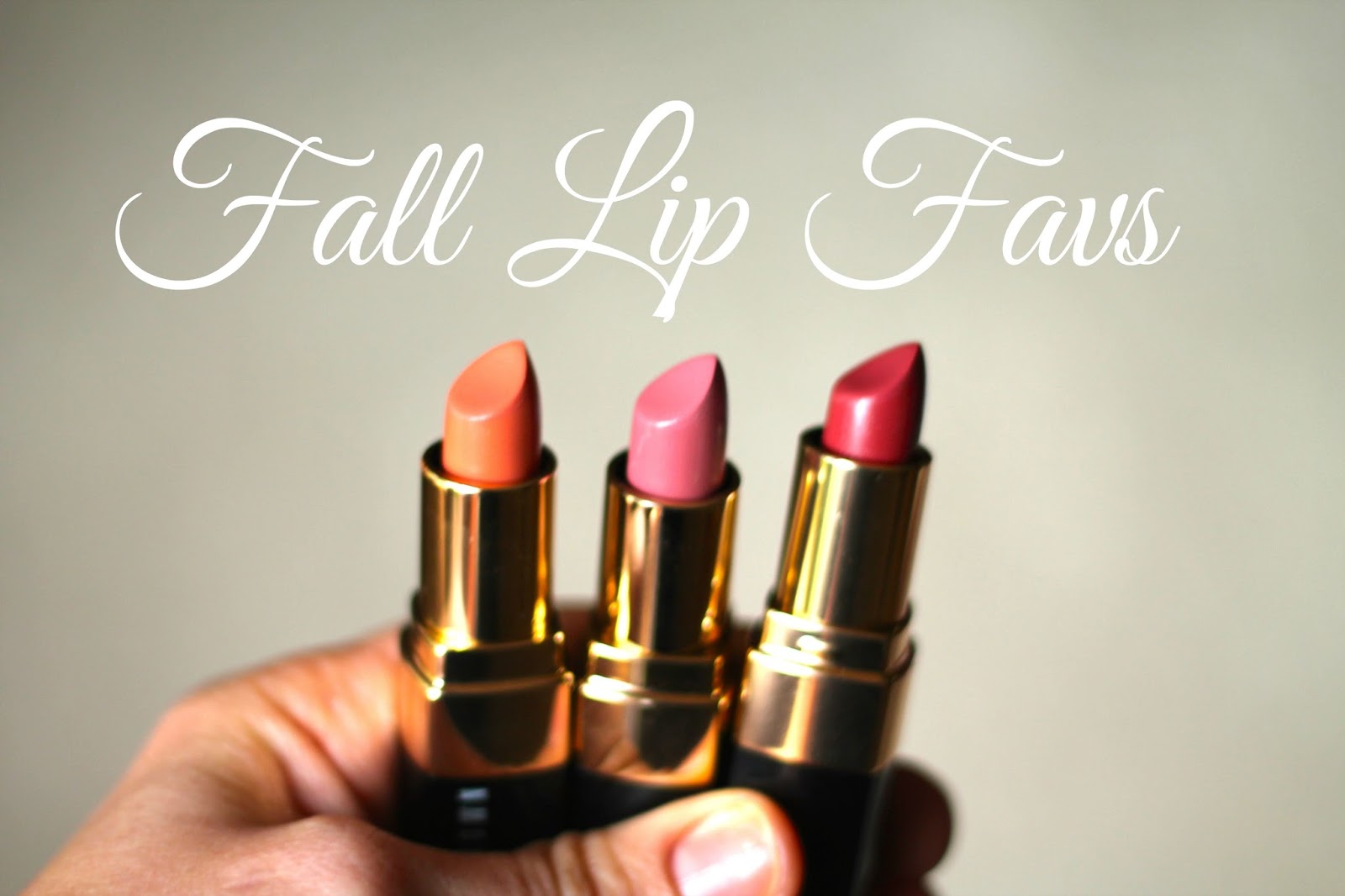 Fall Lip Favs with Bobbi Brown Lip Trio