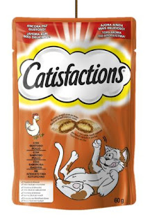 Prueba snack para gatos Catisfaction