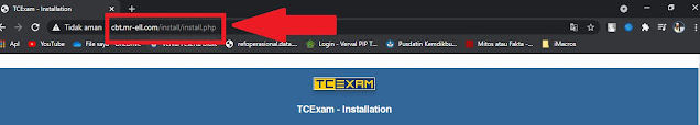 Tutorial Instalasi Aplikasi CBT TCExam di Hosting