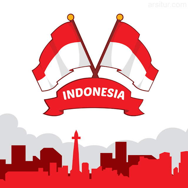 Kumpulan Kartu Ucapan 17 Agustus, Template Kosong Bisa Diedit