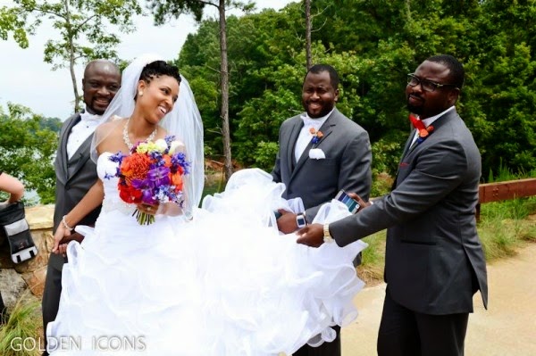nigerian actor robert peters wedding pictures