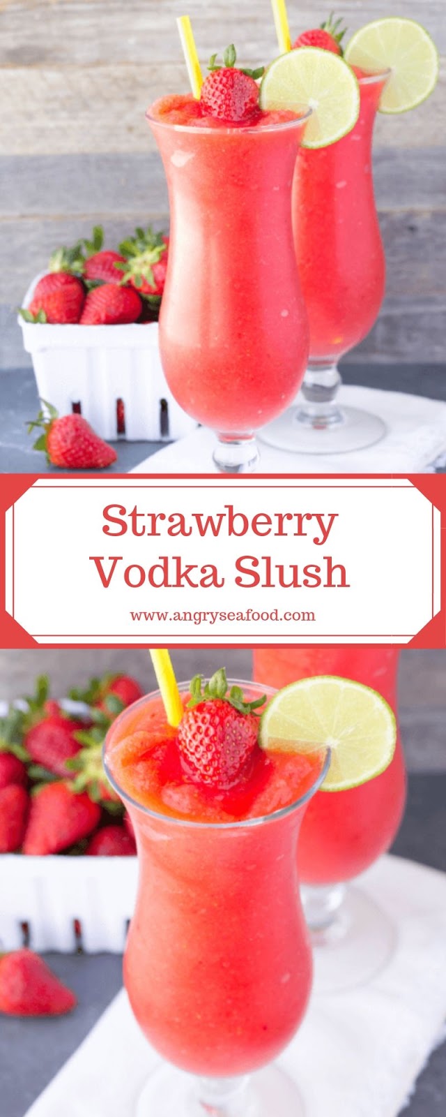 Strawberry Vodka Slush Strawberry Vodka Slush