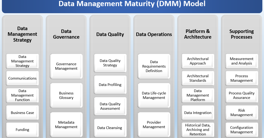 Data Management Maturity (DMM) Model from CMMI Institute BUSINESS