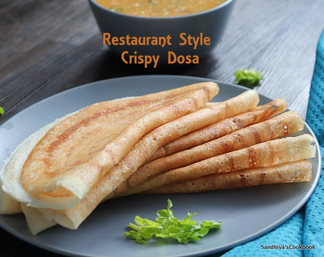 Sandhiya's Cookbook Dosa Recipe and Dosa Batter How to make Crispy Dosa