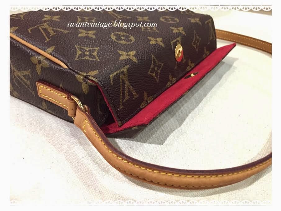 I Want Vintage | Vintage Designer Handbags: Louis Vuitton Small Shoulder Bag (Vintage)