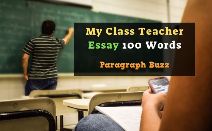 teacher essay 100 words
